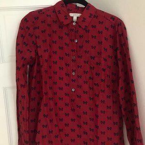 J. Crew Bow Popover